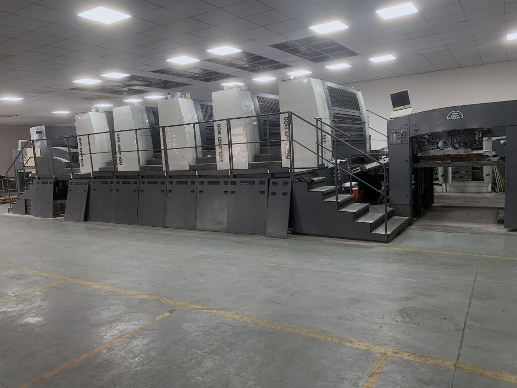 Industrial printing machine