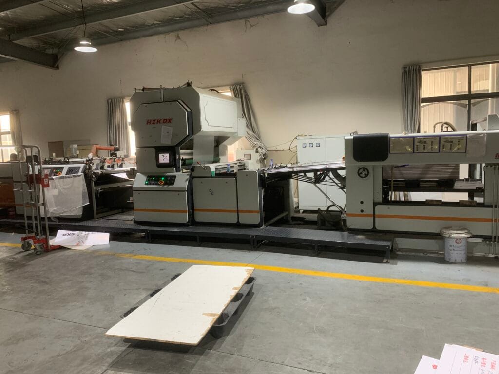 Laminating line, Ningbo factory