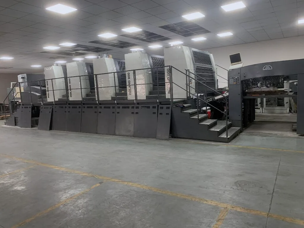 Manroland 900 offset press, Anhui factory