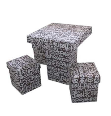 Paper furniture & toys