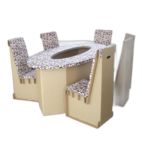 Paper furniture & toys example 4