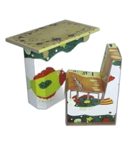 Paper furniture & toys example 9